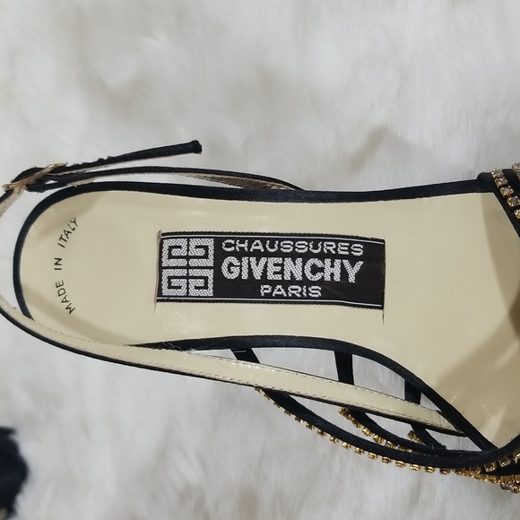 Chaussures Givenchy Paris Caged Silhouette Heels - Picture 12 of 16